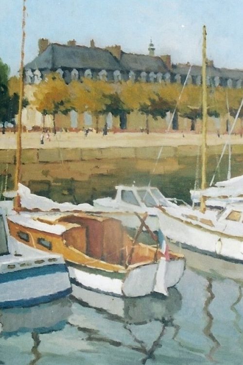 Marine, Bateaux au port de plaisance de Lorient